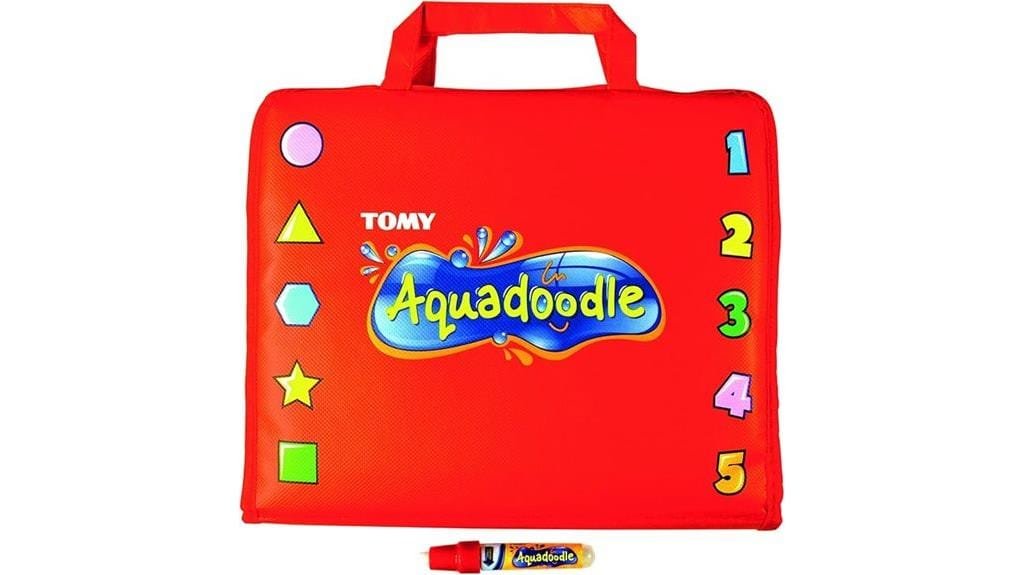 portable drawing kit red