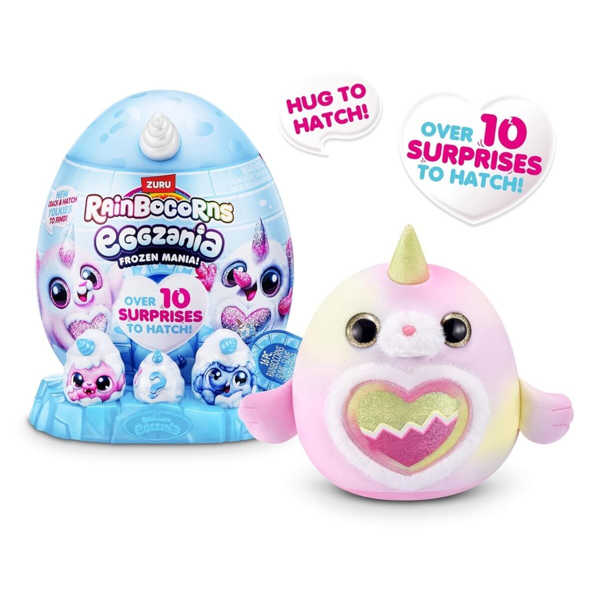 Rainbocorns Eggzania Frozen Mania Plush Toy