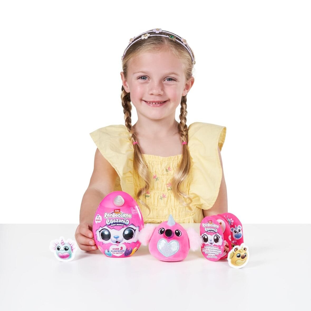Rainbocorns Eggzania Plush Surprise 3-Pack