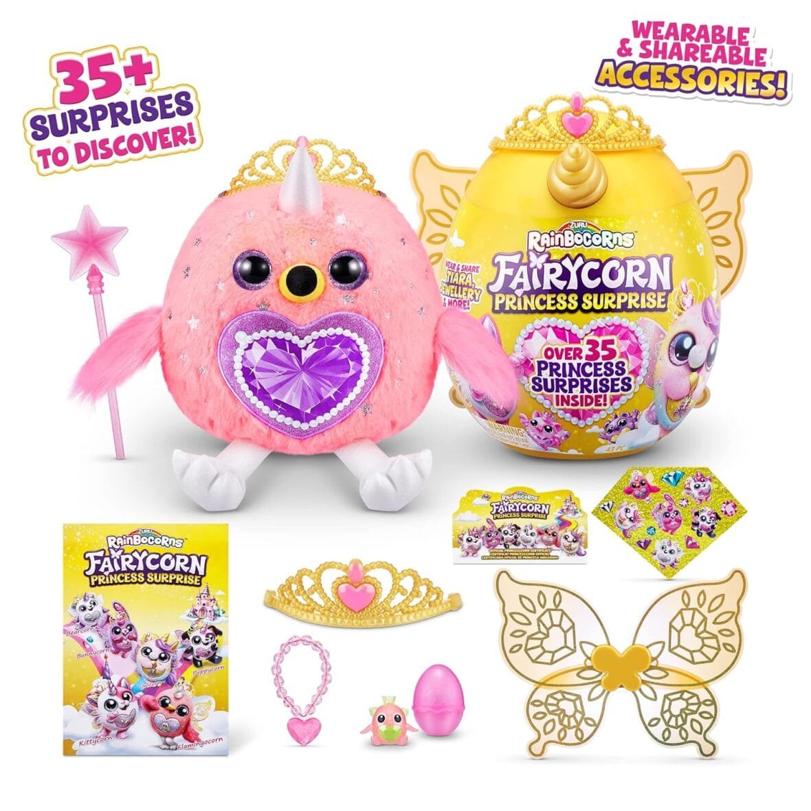 Rainbocorns Fairycorn Series 6 Flamingo Plush