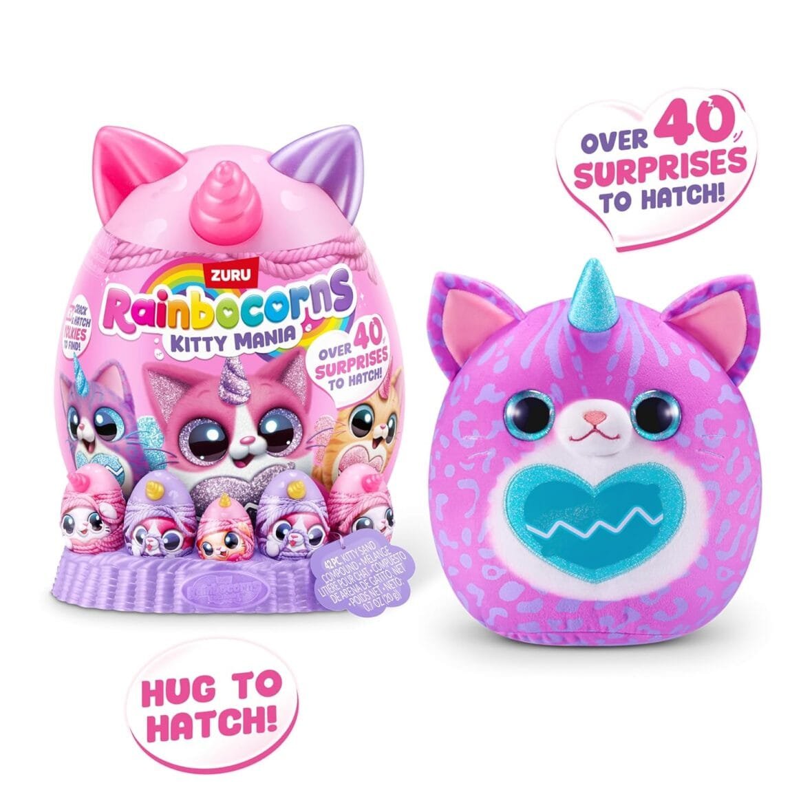 Rainbocorns Kitty Mania Plush Toy by ZURU