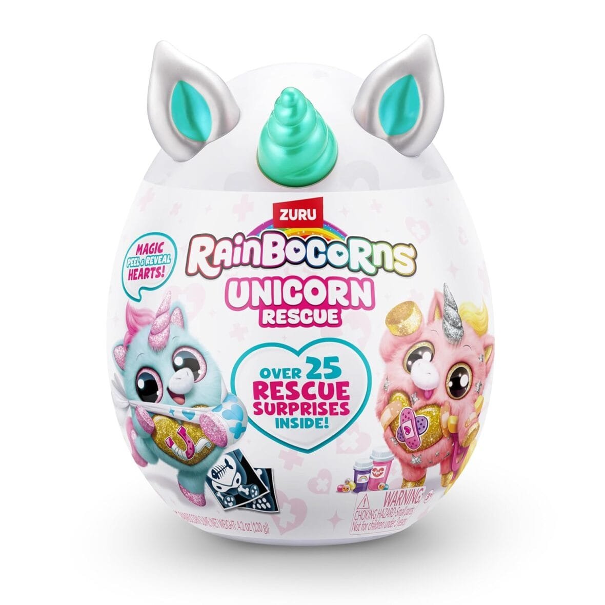 Rainbocorns Unicorn Rescue Disco Surprise Plush