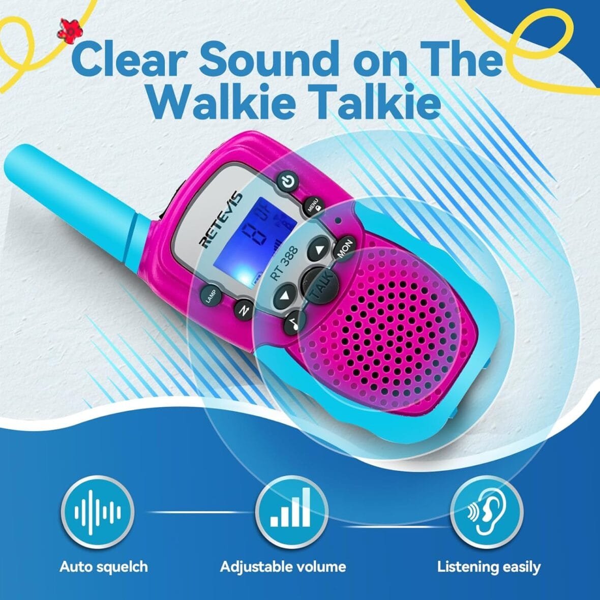 Retevis RT388 Kids Walkie Talkies