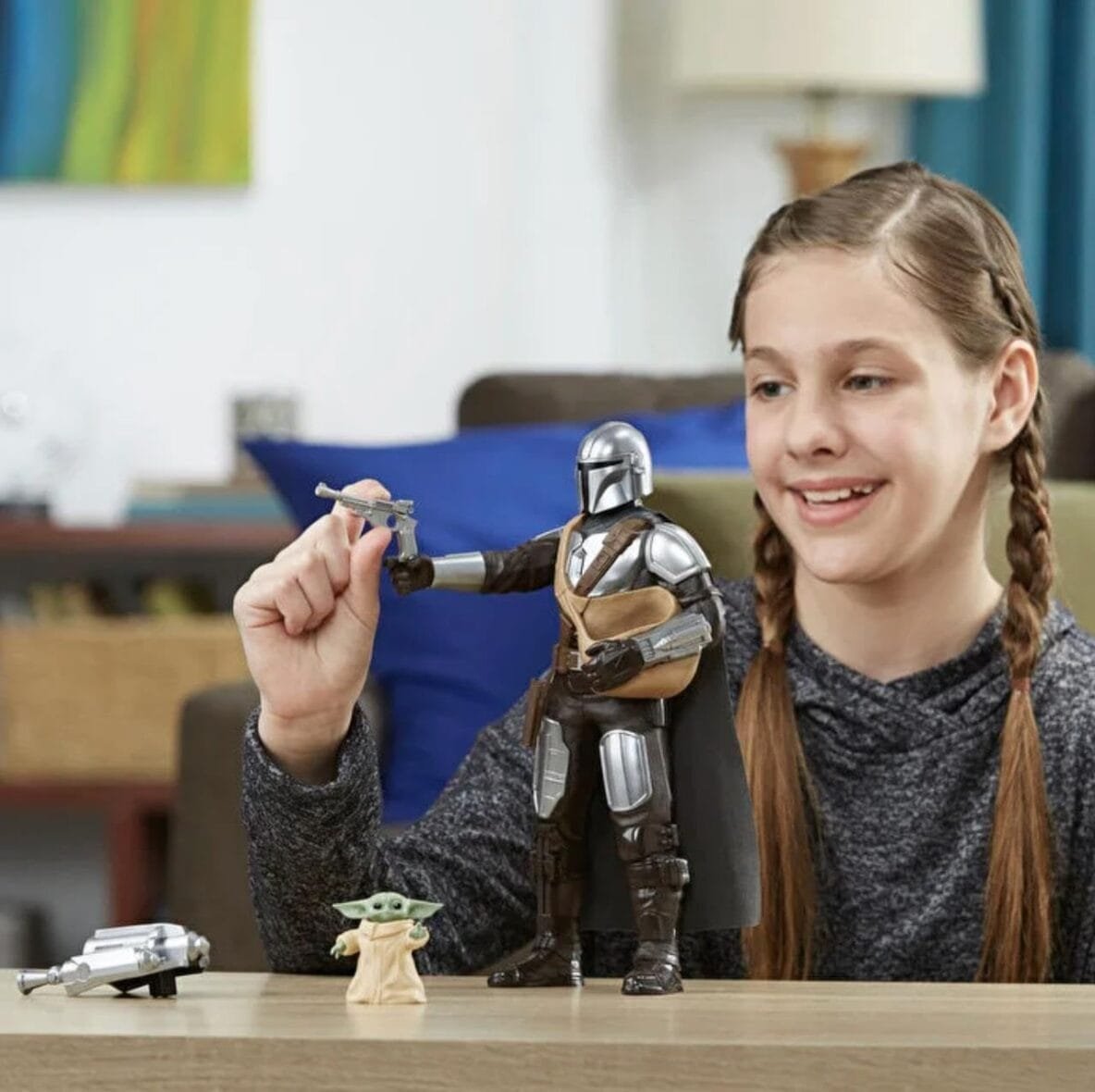 Star Wars Mandalorian & Grogu Interactive Figures