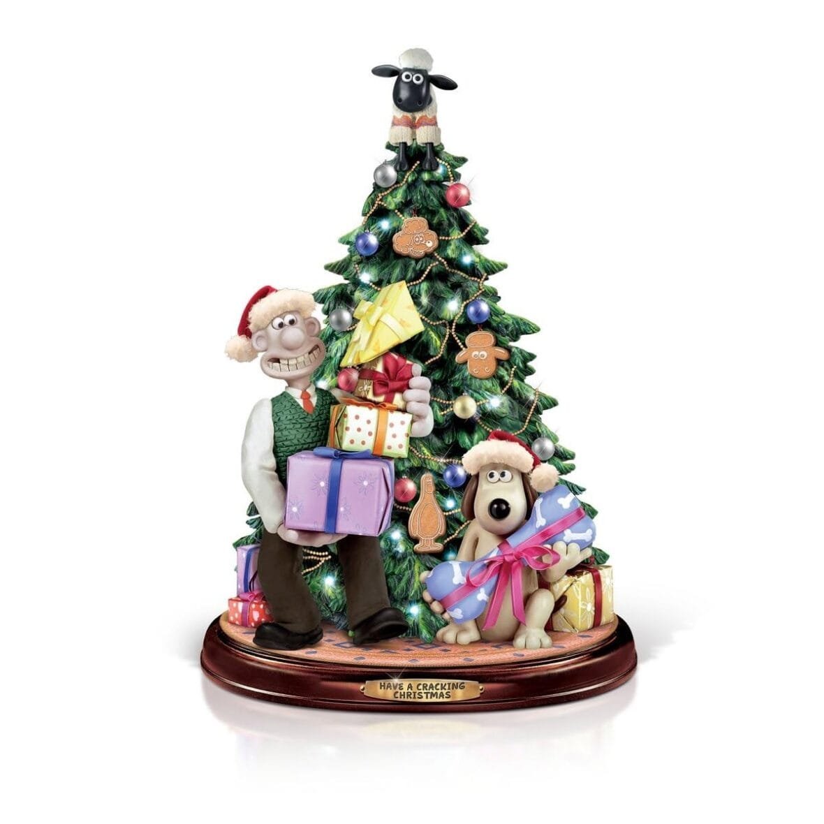 Wallace & Gromit Illuminated Christmas Tree