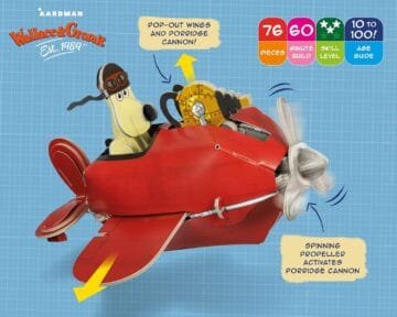 Wallace & Gromit Sidecar Plane Craft Kit