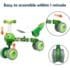 XIAPIA Dinosaur Balance Bike for Toddlers
