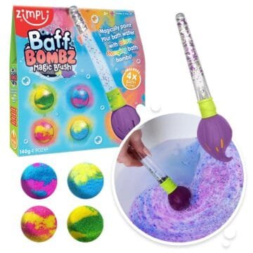 ZIMPLI Baff Bombz Magic Brush Set