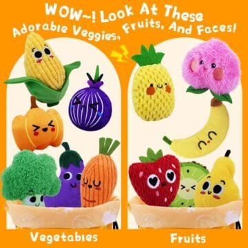 12-Pack Sensory Bean Bags for Kids