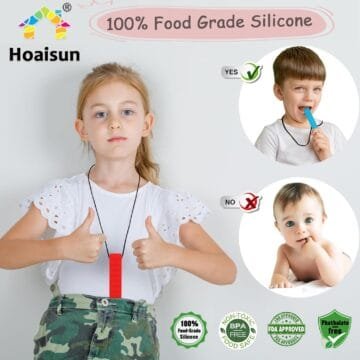 6-Pack Sensory Chew Toys for Kids