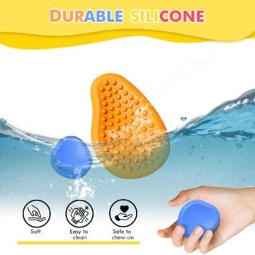 6 Pcs Silicone Sensory Worry Stones