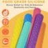 6PCS Sensory Slap Bracelets for Stress Relief