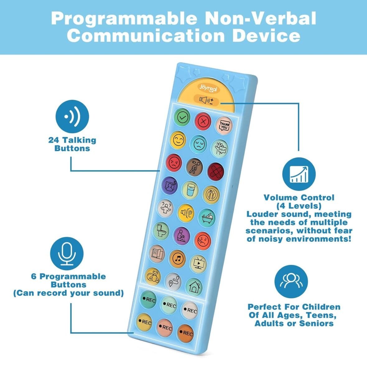 AAC Communication Device for Autism & Therapy