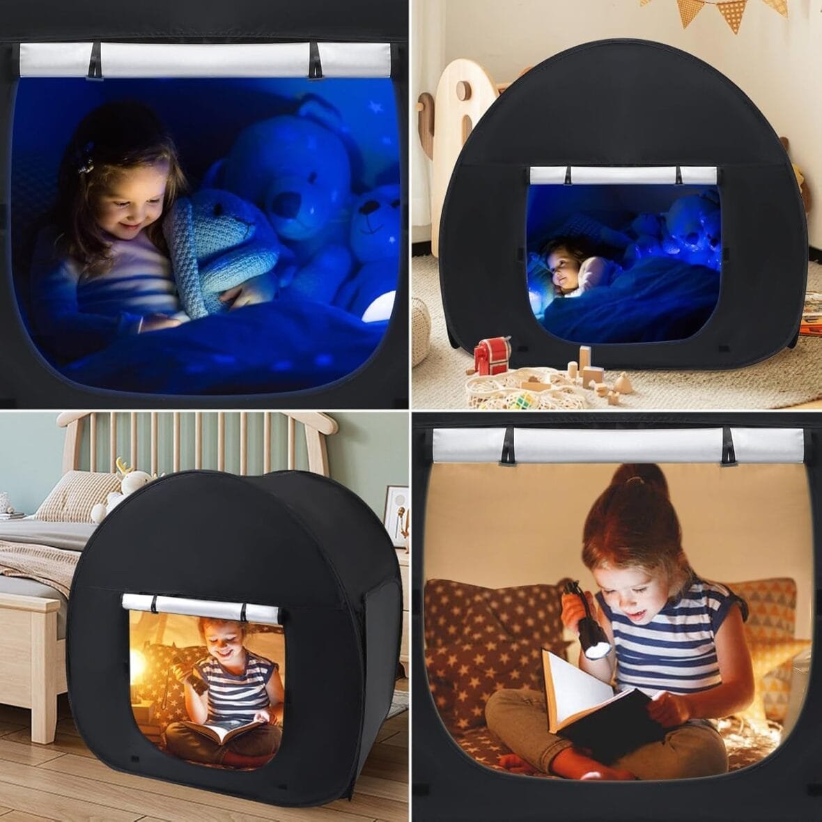 Calm Down Sensory Tent for Kids