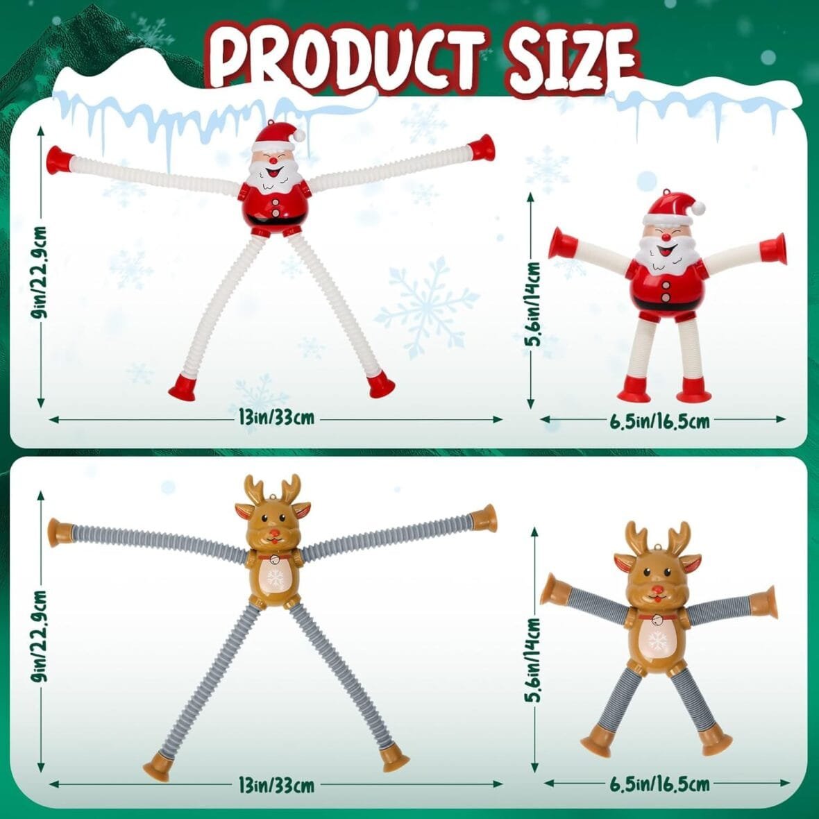 Christmas Pop Tube Stocking Stuffers for Kids