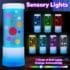 Colorful Sensory Jellyfish Night Light
