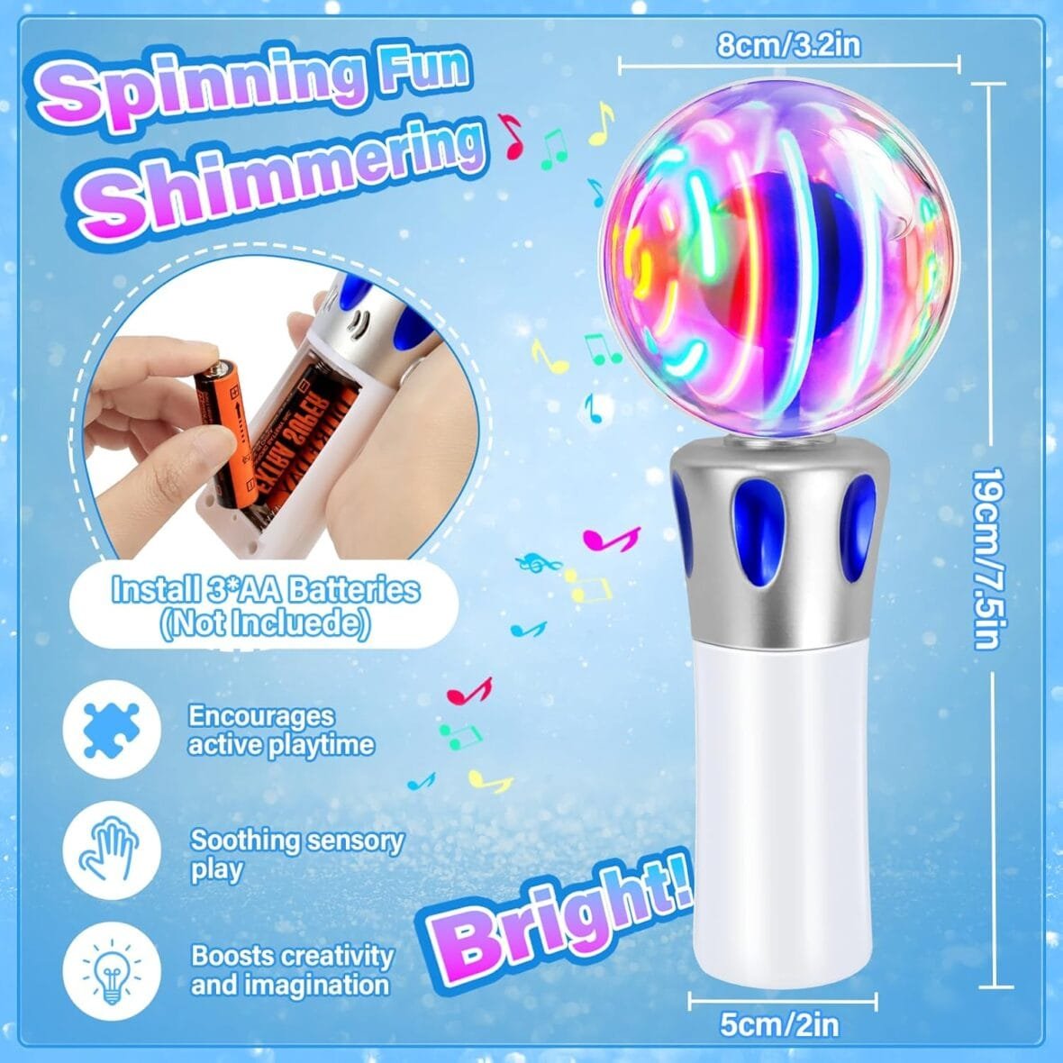 CS COSDDI Musical Sensory Toys for Autism