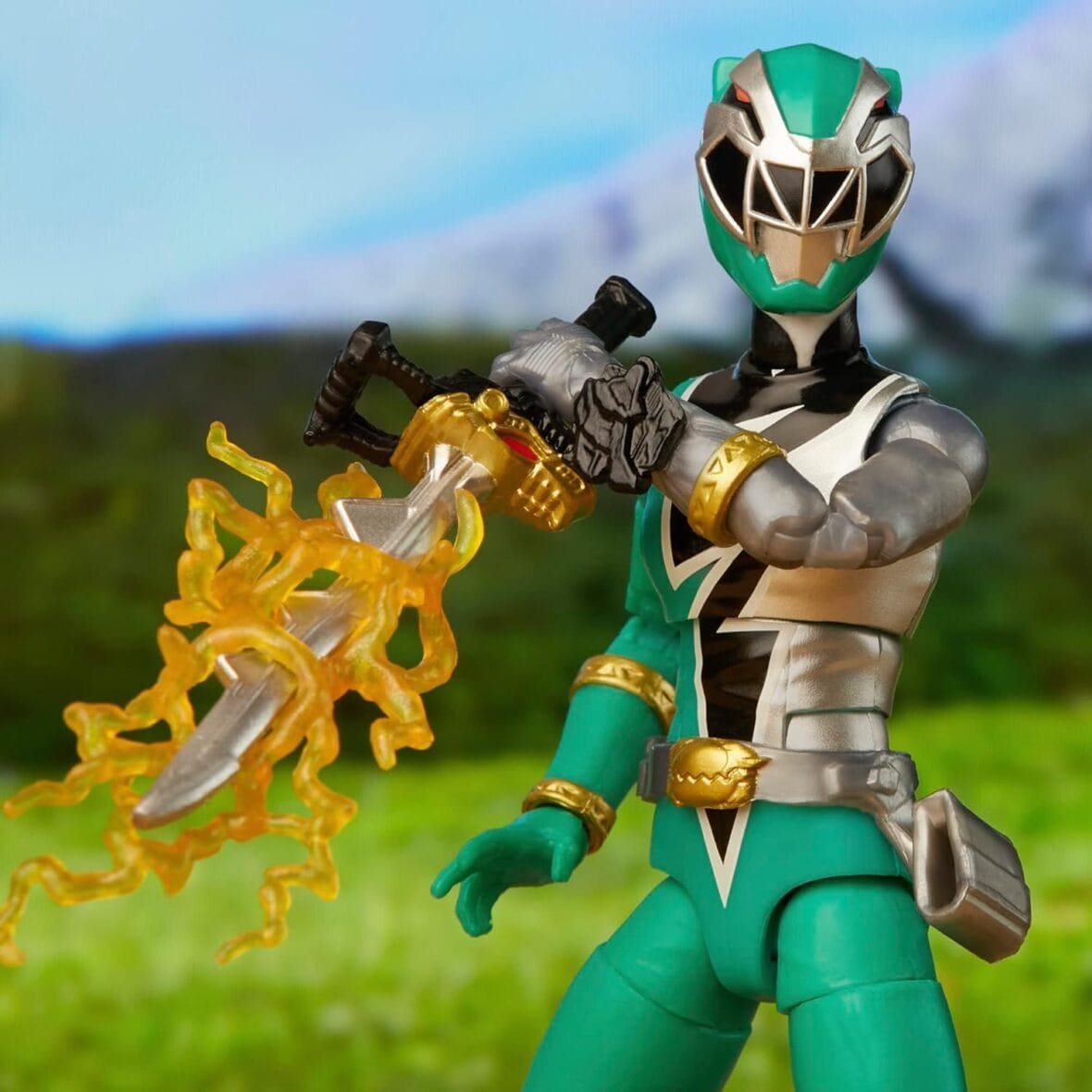 Dino Fury Green Ranger Action Figure