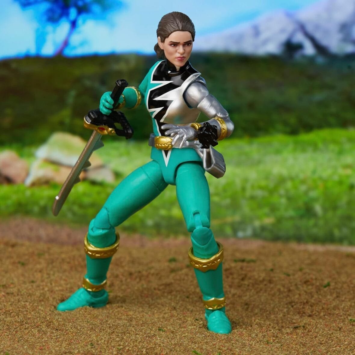 Dino Fury Green Ranger Action Figure
