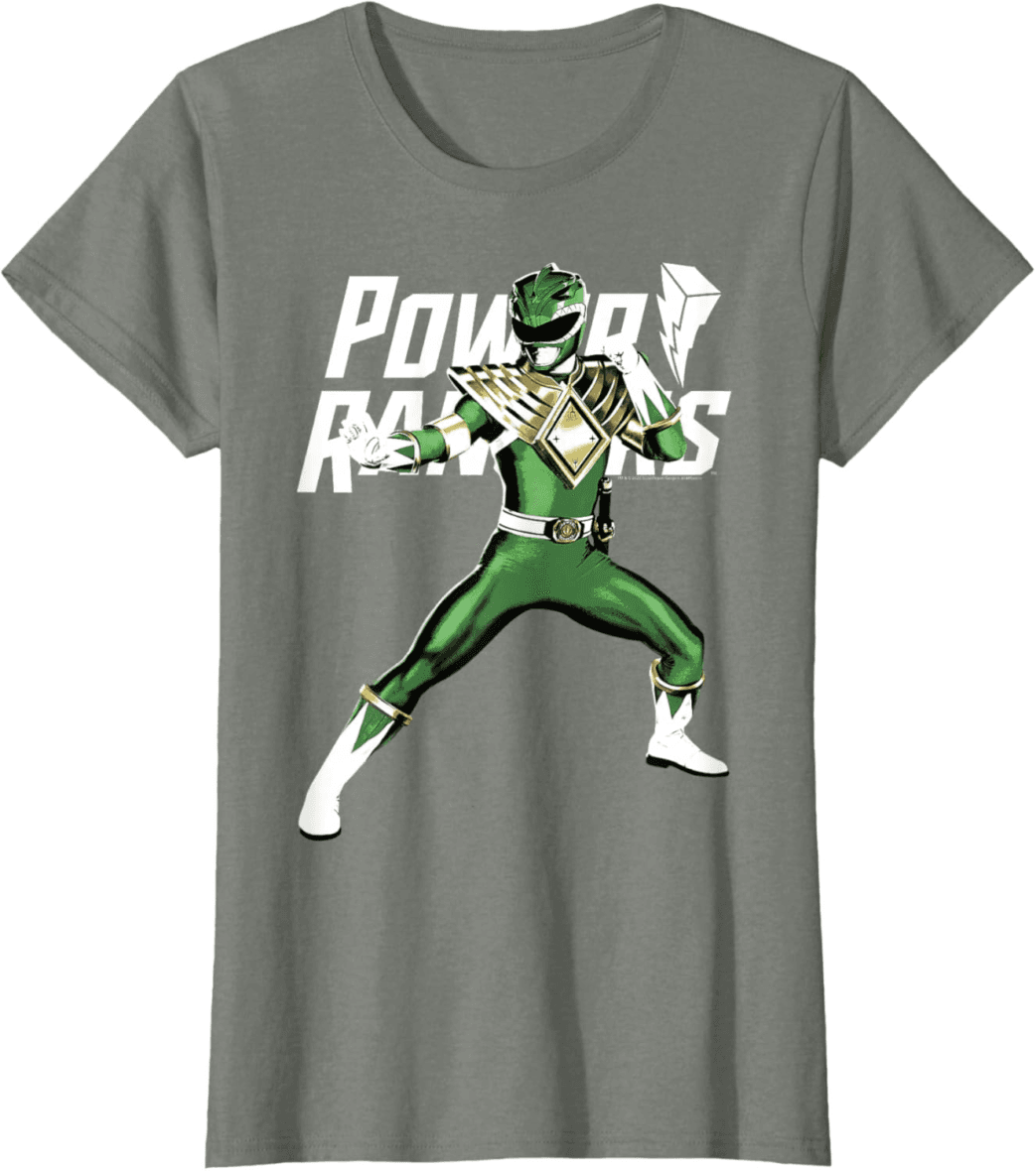 Green Ranger Karate Action Logo T-Shirt