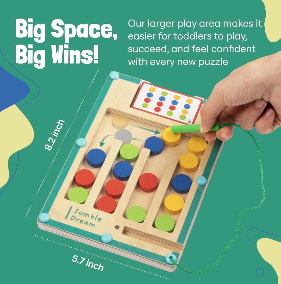 Jumble Magnetic Maze Puzzle Game for Kids