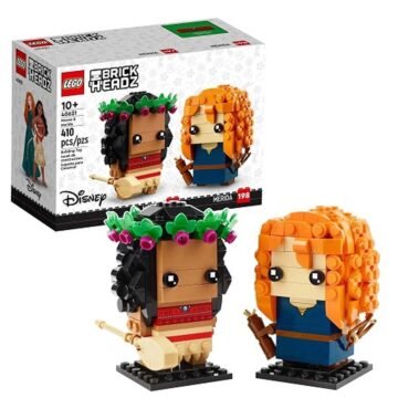 LEGO Brickheadz Moana and Merida Set