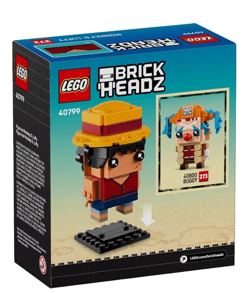 LEGO BrickHeadz One Piece Luffy Figure