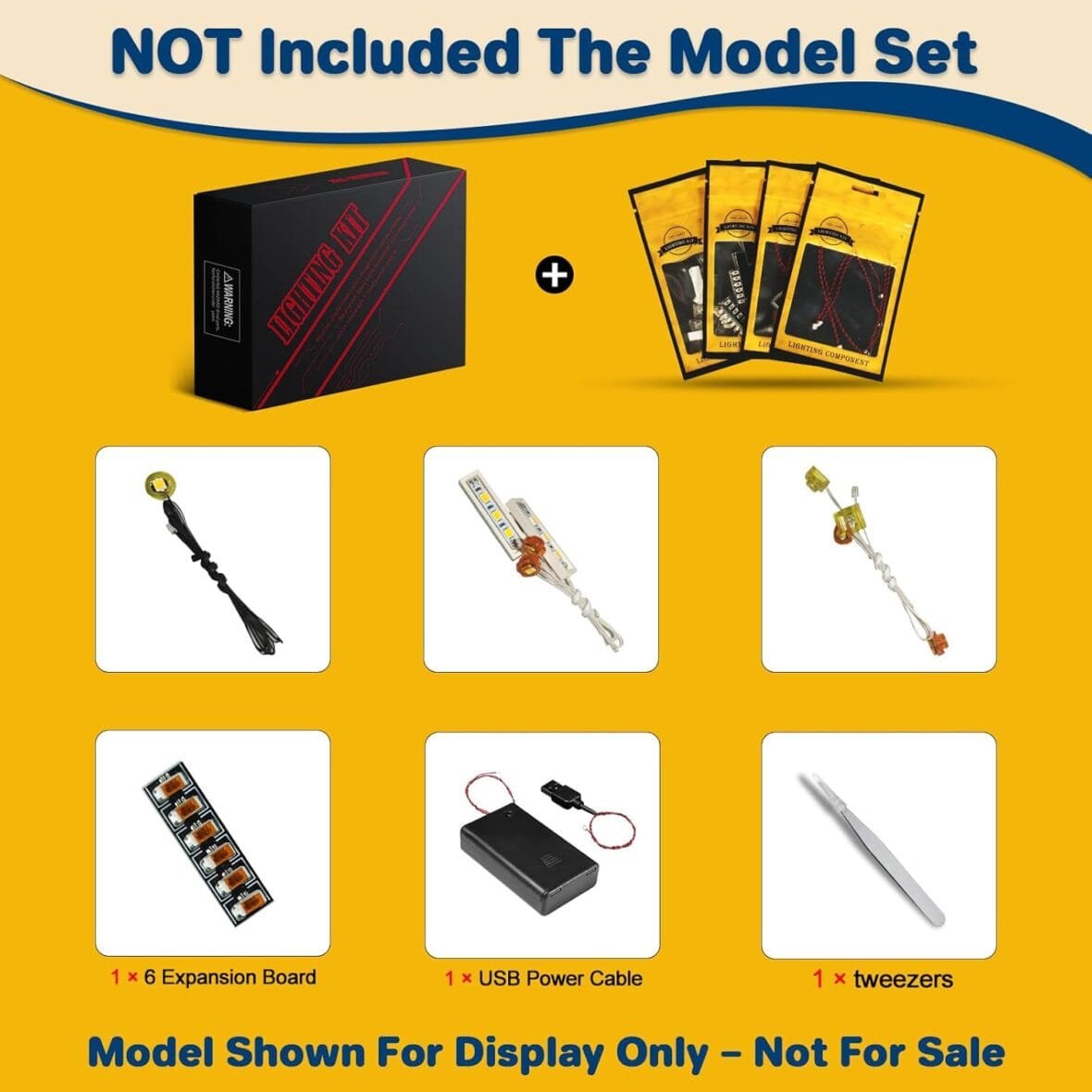 Lego Glinda & Elphaba Dormitory LED Kit