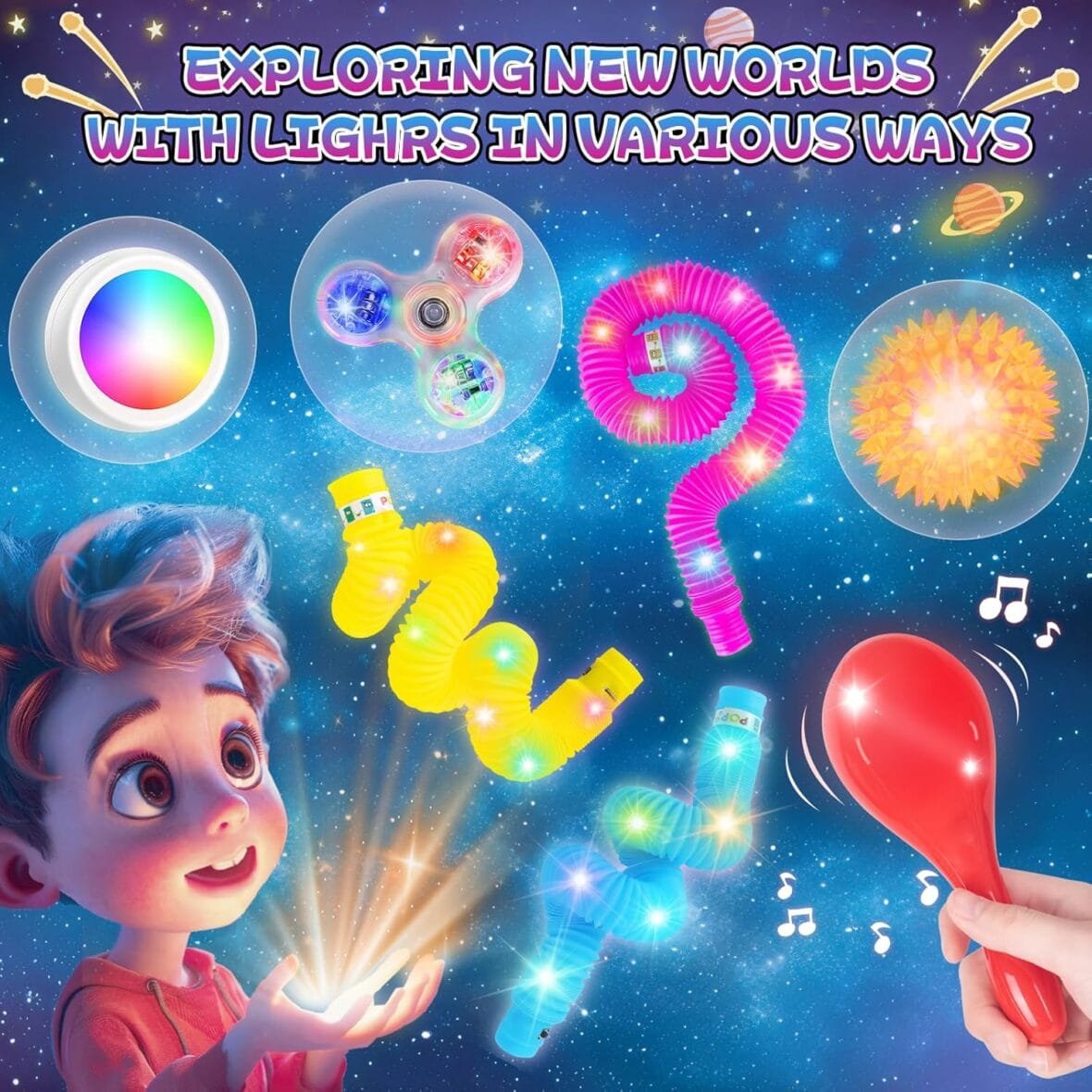 Light Up Sensory Toys for Kids