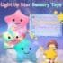 Light Up Star Teddy Sensory Toy