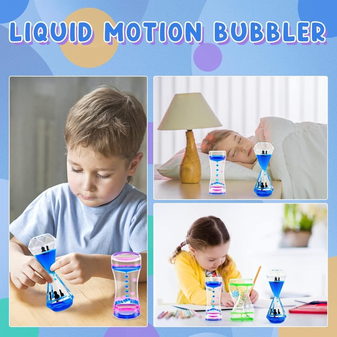 Liquid Timer Sensory Toys for Relaxation