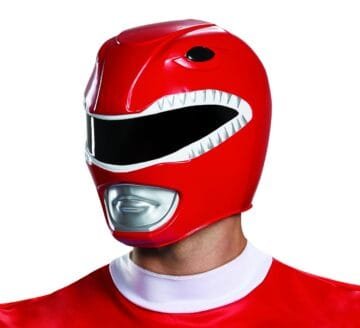 Men's Red Ranger Adult Helmet