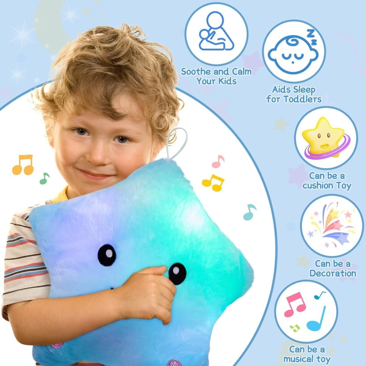 Musical Light-Up Star Sensory Toy
