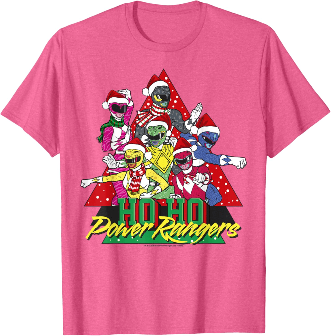 Power Rangers Christmas T-Shirt