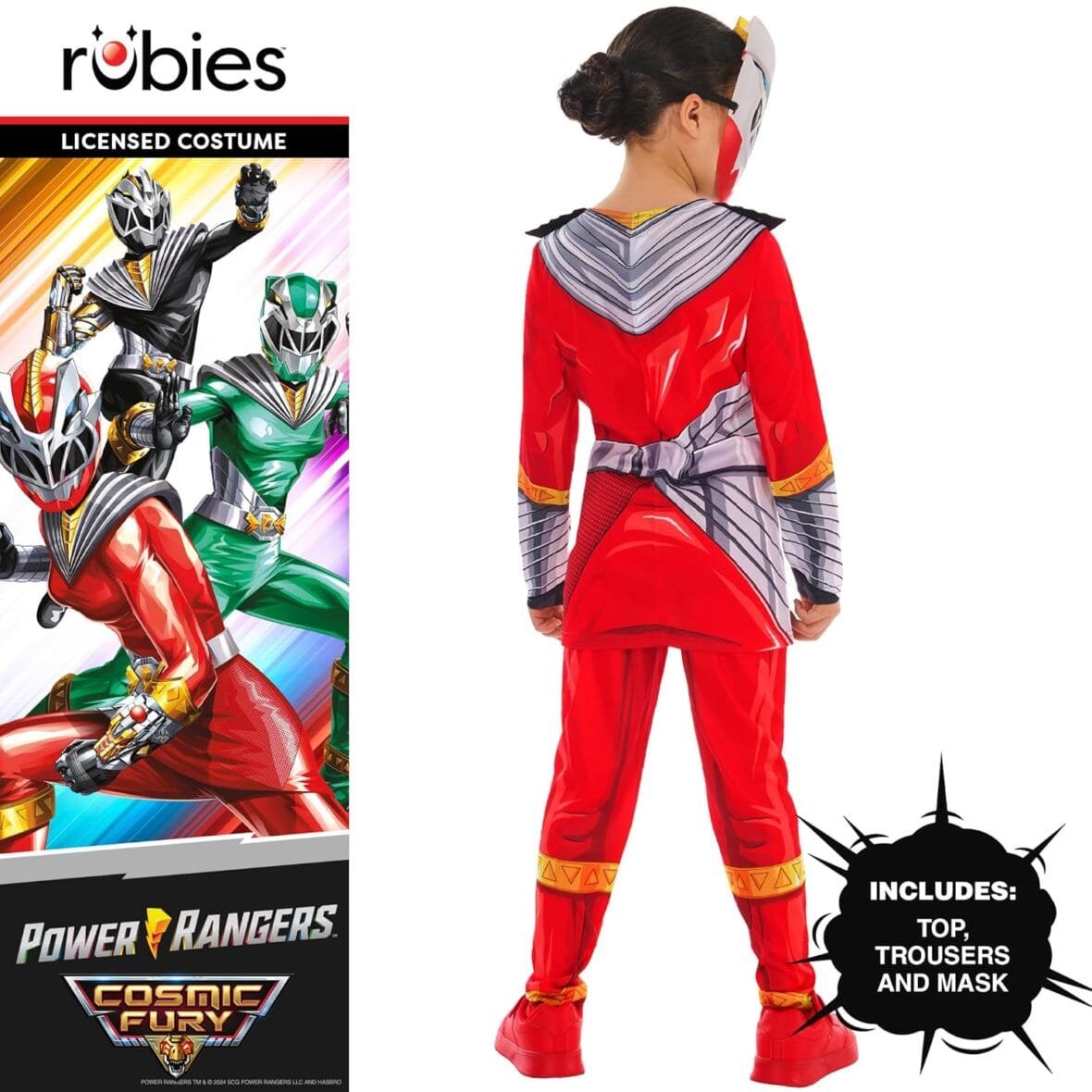 Power Rangers Cosmic Fury Red Ranger Costume