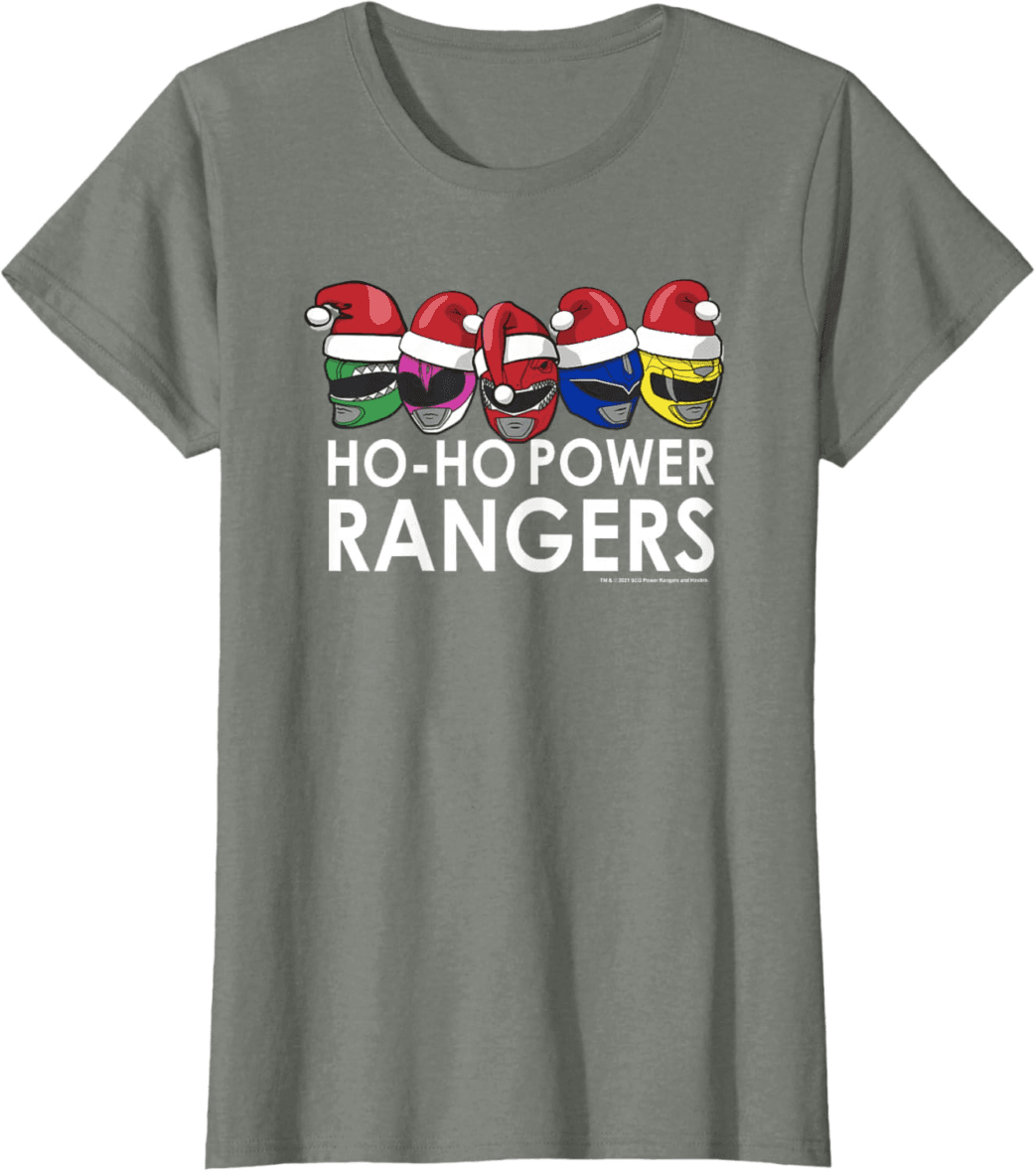 Power Rangers Ho-Ho Christmas T-Shirt