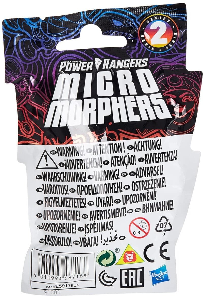 Power Rangers Micro Morphers Series 2 Toys