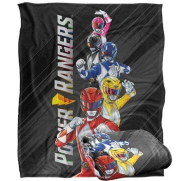 Power Rangers Silky Touch Throw Blanket