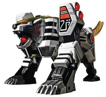Power Rangers White Tigerzord Figure