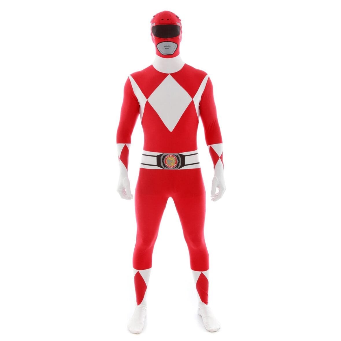 Red Power Ranger Morphsuit Costume – XL