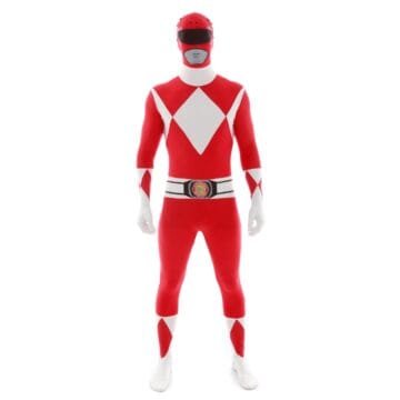 Red Power Ranger Morphsuit Costume - XL