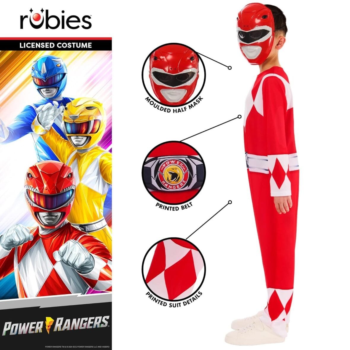 Red Ranger Costume for Kids