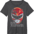 Red Ranger Geometric Helmet T-Shirt