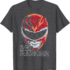 Red Ranger Geometric Helmet T-Shirt