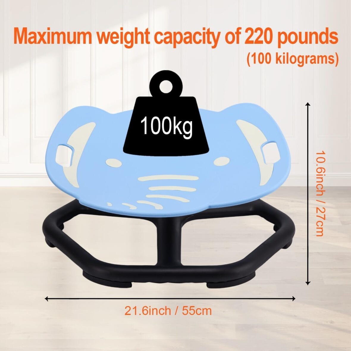 Sensory Spinning Chair for Kids & Toddlers