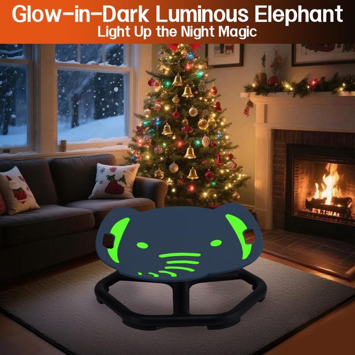 Sensory Spinning Chair for Kids & Toddlers