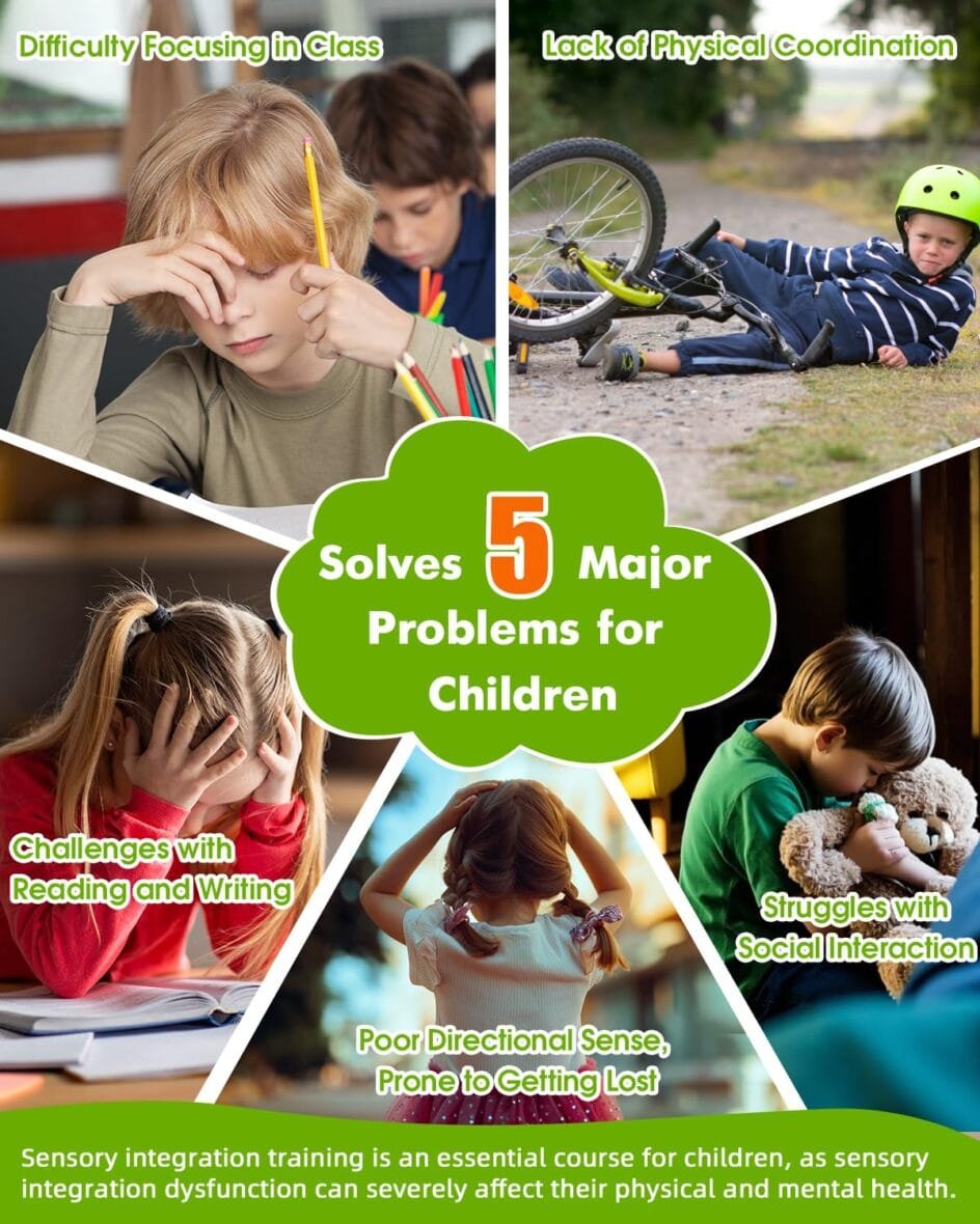 Spinning Chair for Autistic Kids with Handles