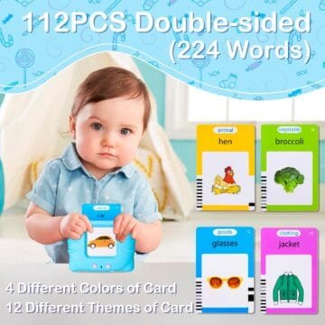 Talking Flash Cards Educational Toy for Kids