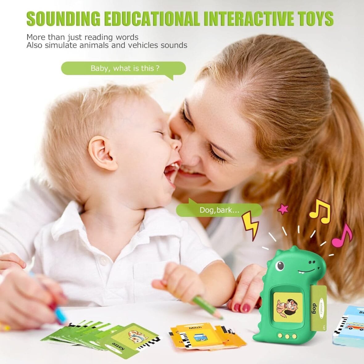 Talking Flash Cards for Toddler Learning
