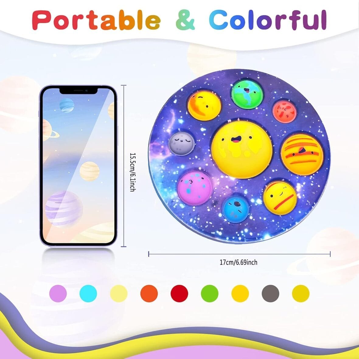 Vita Dennis Planetary Fidget Toy for Stress Relief